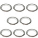 40mm Plastic Curtain Eyelets - (Pack of 8)